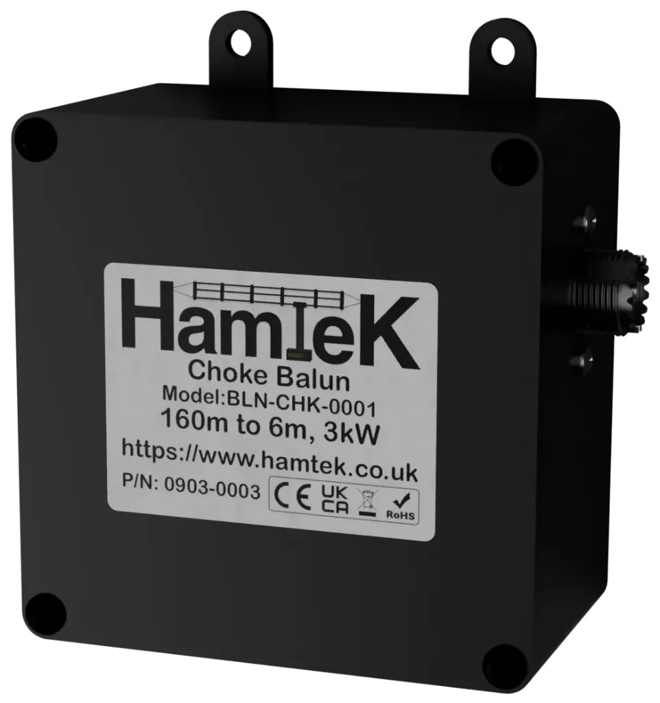 [0903-0003] Hamtek Choke Balun 160m to 6m 3kW